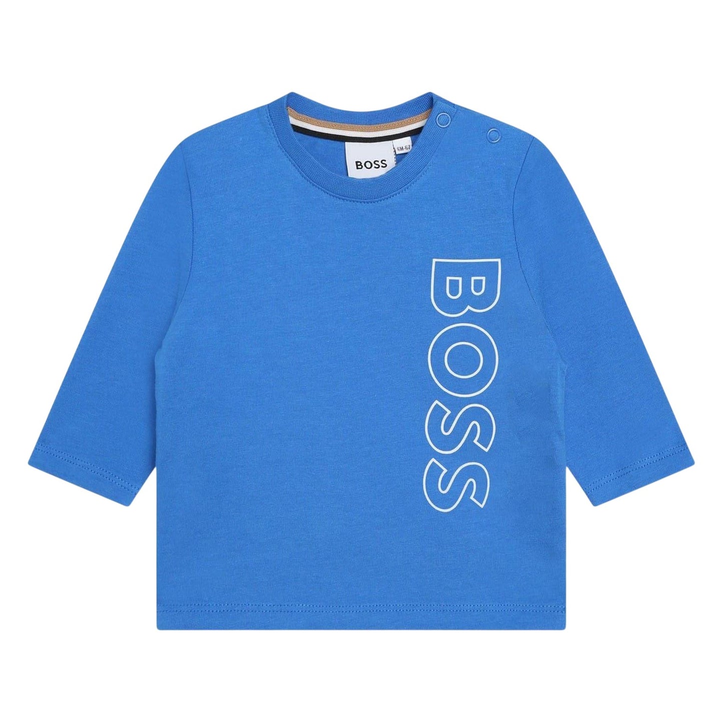 Navy Blue - Front - Boss Baby Ribbed Regular T-Shirt