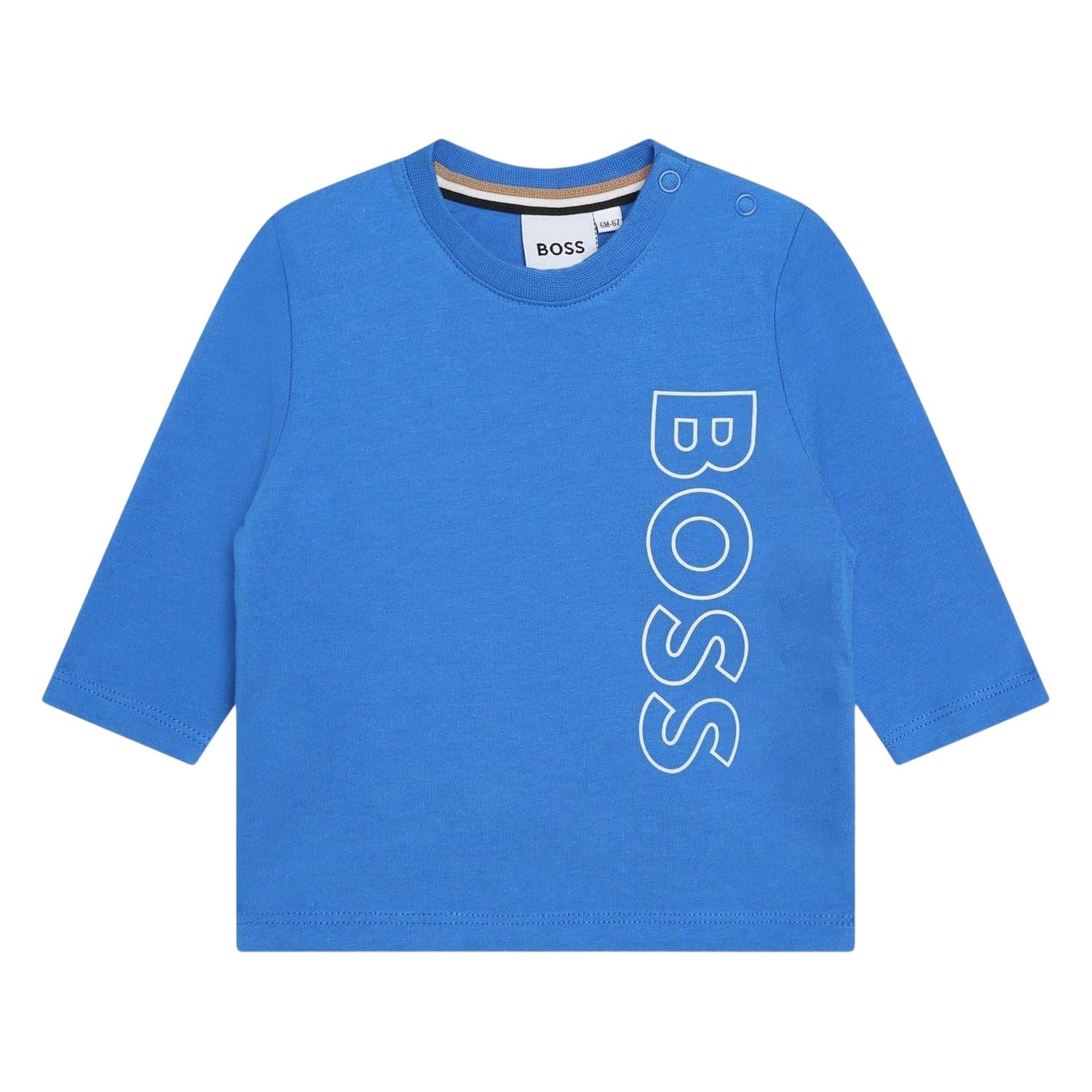 Navy Blue - Front - Boss Baby Ribbed Regular T-Shirt
