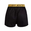 Black - Back - Off-White Mens Boxer Shorts