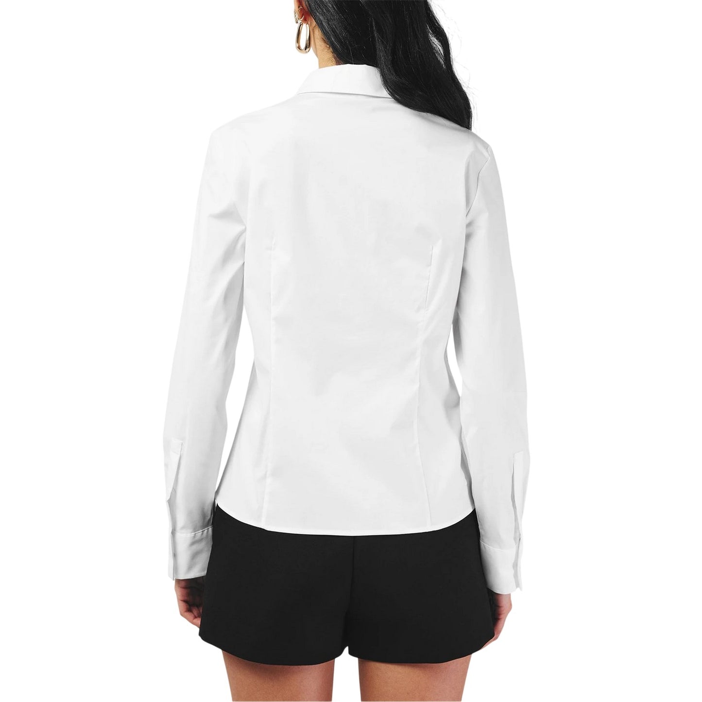 White - Lifestyle - Boss Womens-Ladies Bierdie Tuesday Regular Shirt