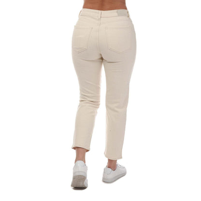 Off White - Back - Levis Womens-Ladies Stretch High Waist Jeans