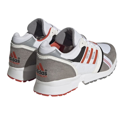 White-Pure Red - Back - Adidas Childrens-Kids Equipment CSG 91 Nubuck Trainers