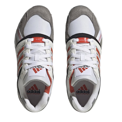White-Pure Red - Pack Shot - Adidas Childrens-Kids Equipment CSG 91 Nubuck Trainers