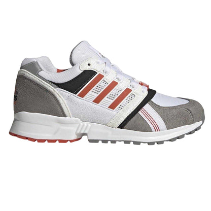 White-Pure Red - Front - Adidas Childrens-Kids Equipment CSG 91 Nubuck Trainers