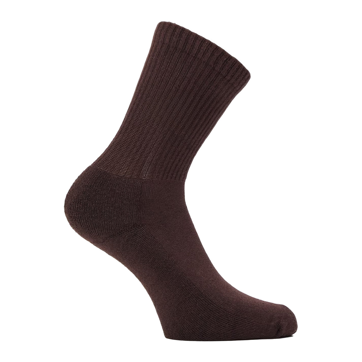 Chocolate - Back - 4th & Reckless Womens-Ladies Autumn Crew Socks