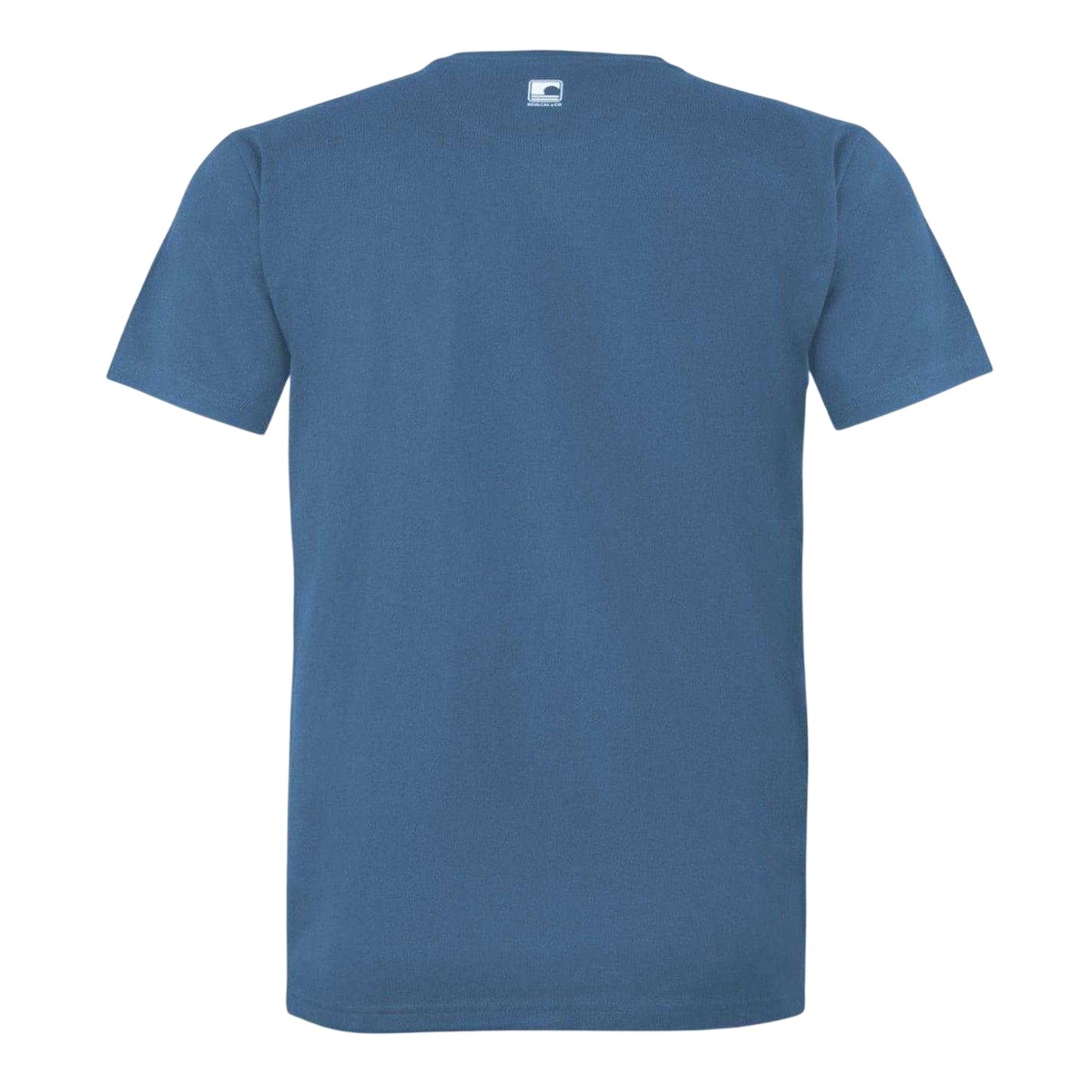 Coronet Blue - Back - SoulCal Mens Cotton Crew Neck T-Shirt