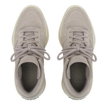 Sesame - Lifestyle - Adidas Unisex Adult Fear Of God Suede Platform High Top Trainers