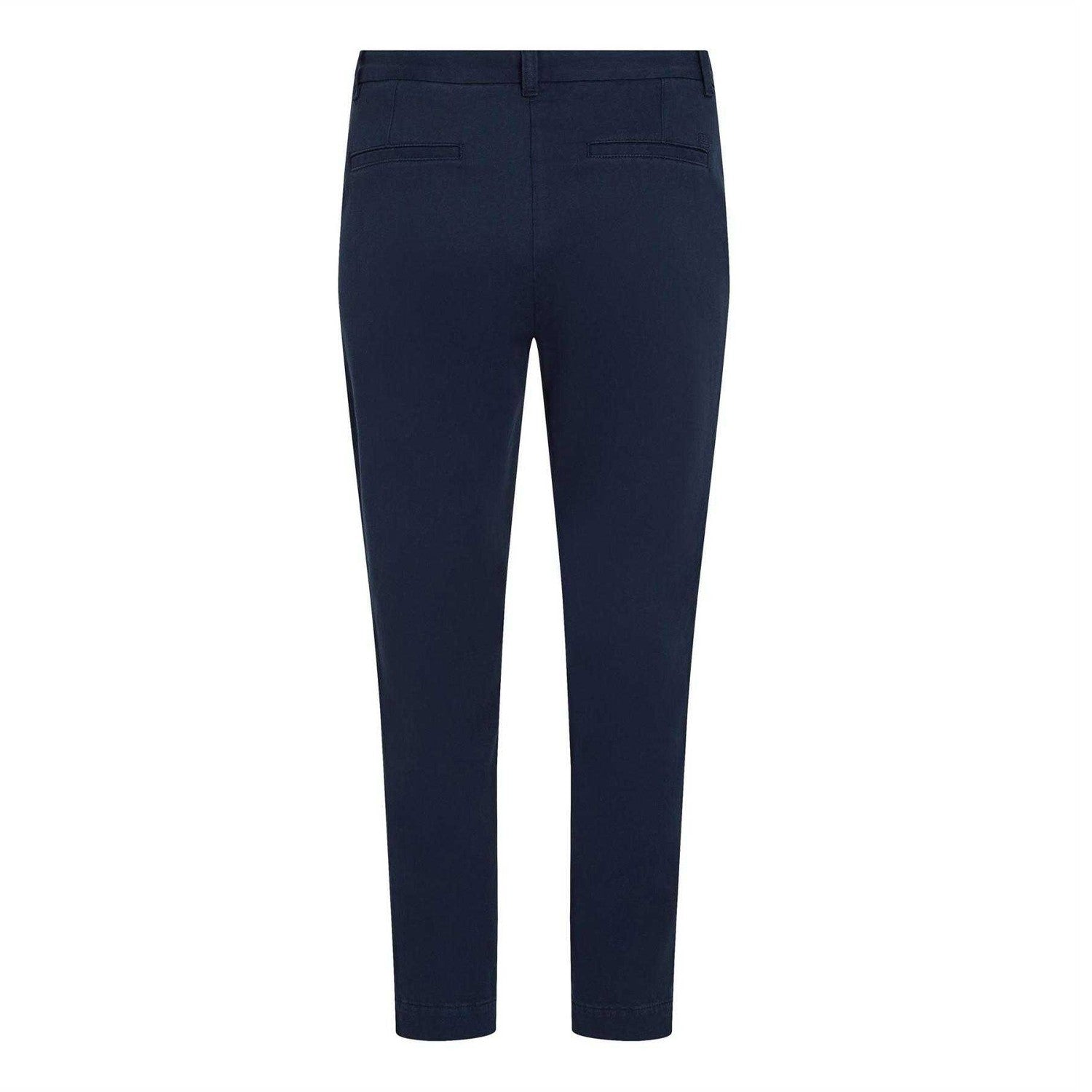 Navy - Back - Tommy Hilfiger Womens-Ladies Gmd Stretch Slim Chinos