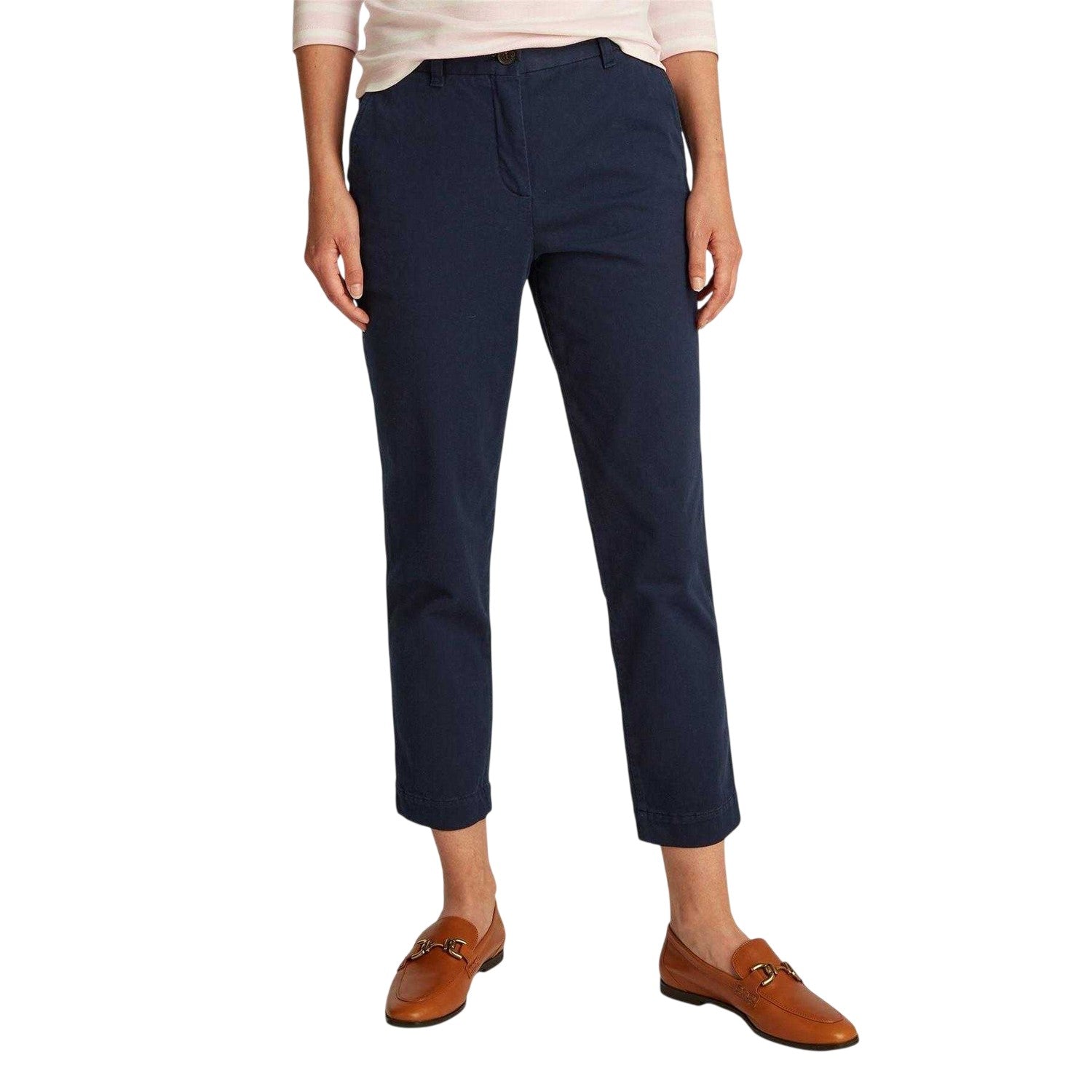 Navy - Lifestyle - Tommy Hilfiger Womens-Ladies Gmd Stretch Slim Chinos
