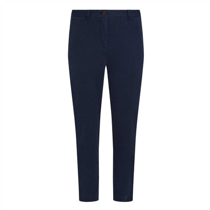 Navy - Front - Tommy Hilfiger Womens-Ladies Gmd Stretch Slim Chinos
