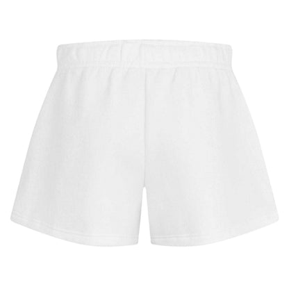 White - Back - Lacoste Womens-Ladies Polycotton Plain Shorts