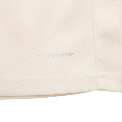 Cream - Side - Slazenger Boys Logo Cricket Shirt