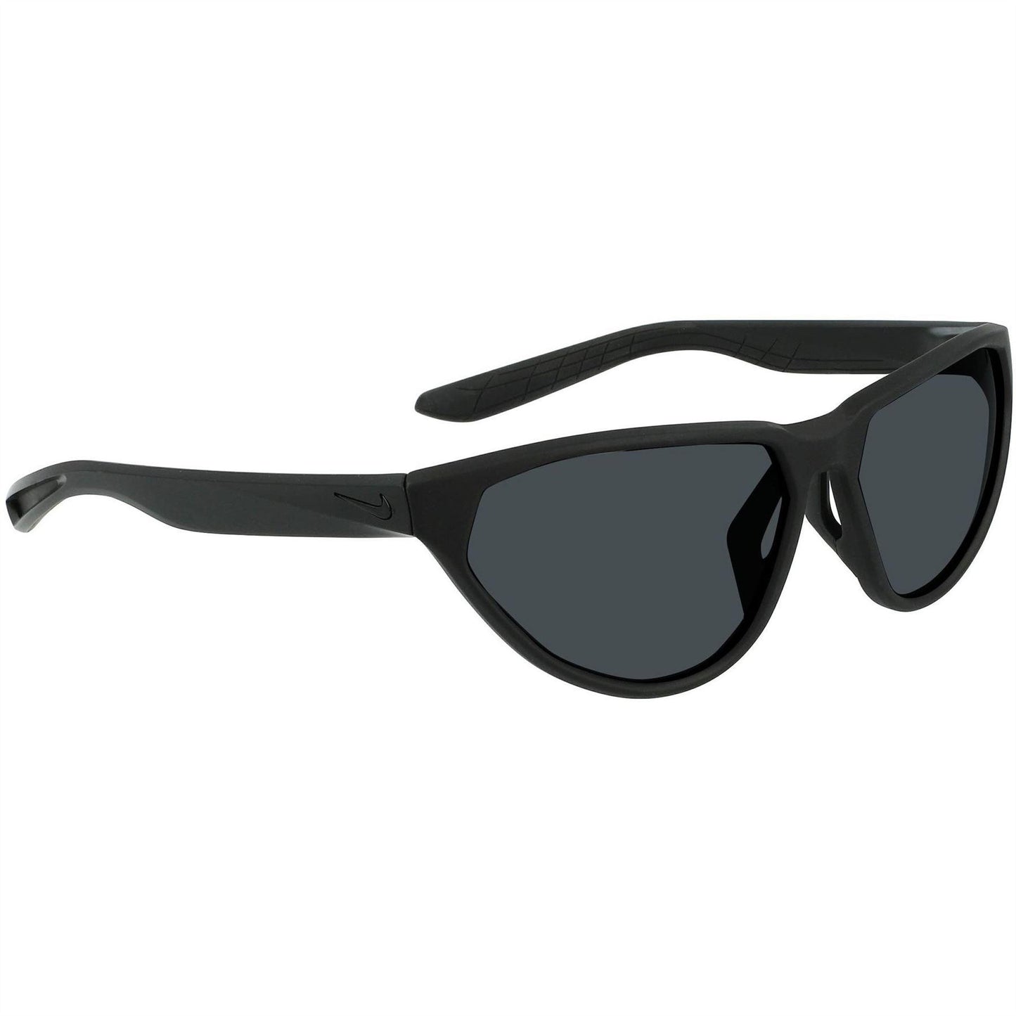 Matt Black-Dark Grey - Back - Nike Unisex Adult Maverick Fierce Cat Eye Sunglasses