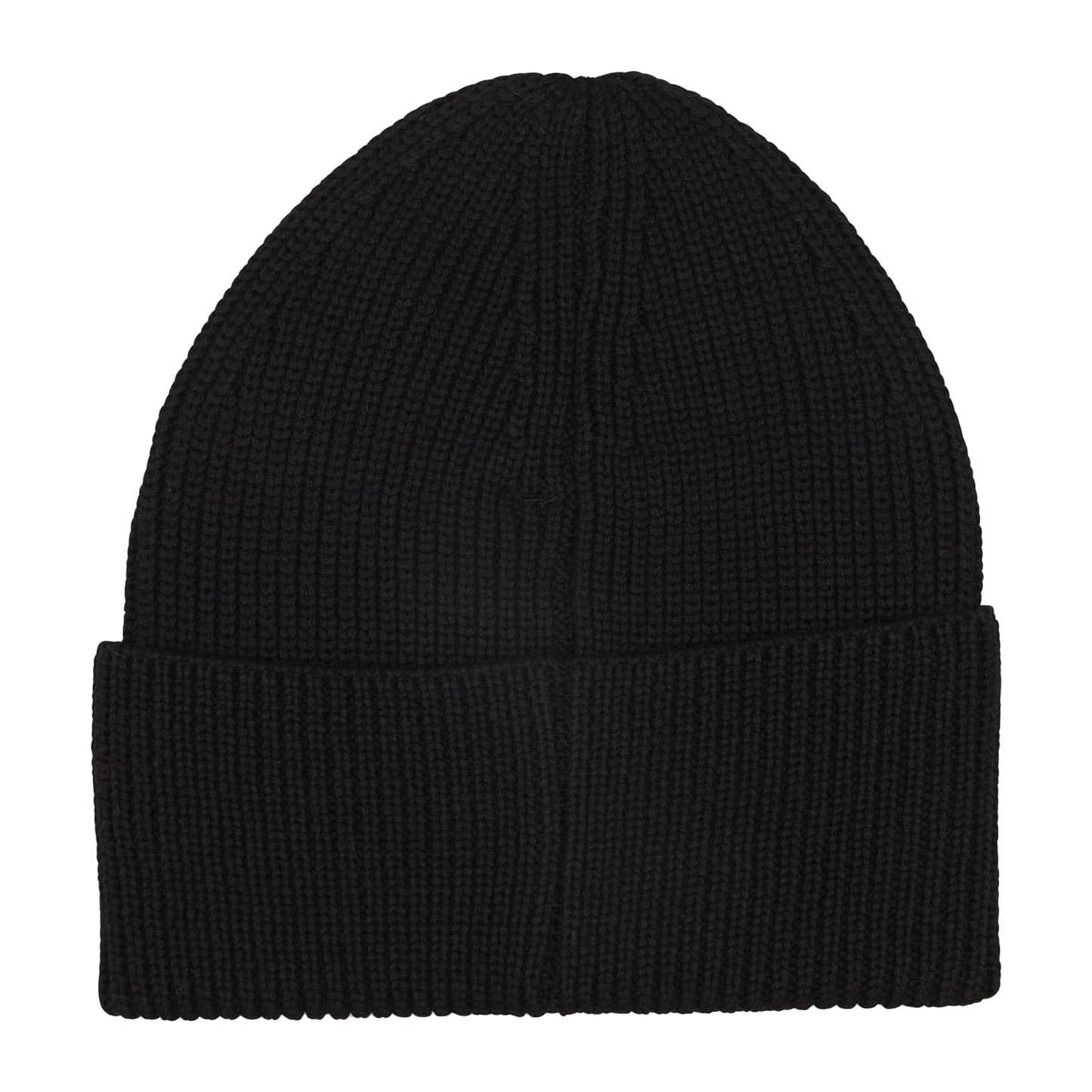 Black - Back - Y-3 Logo Wool Beanie