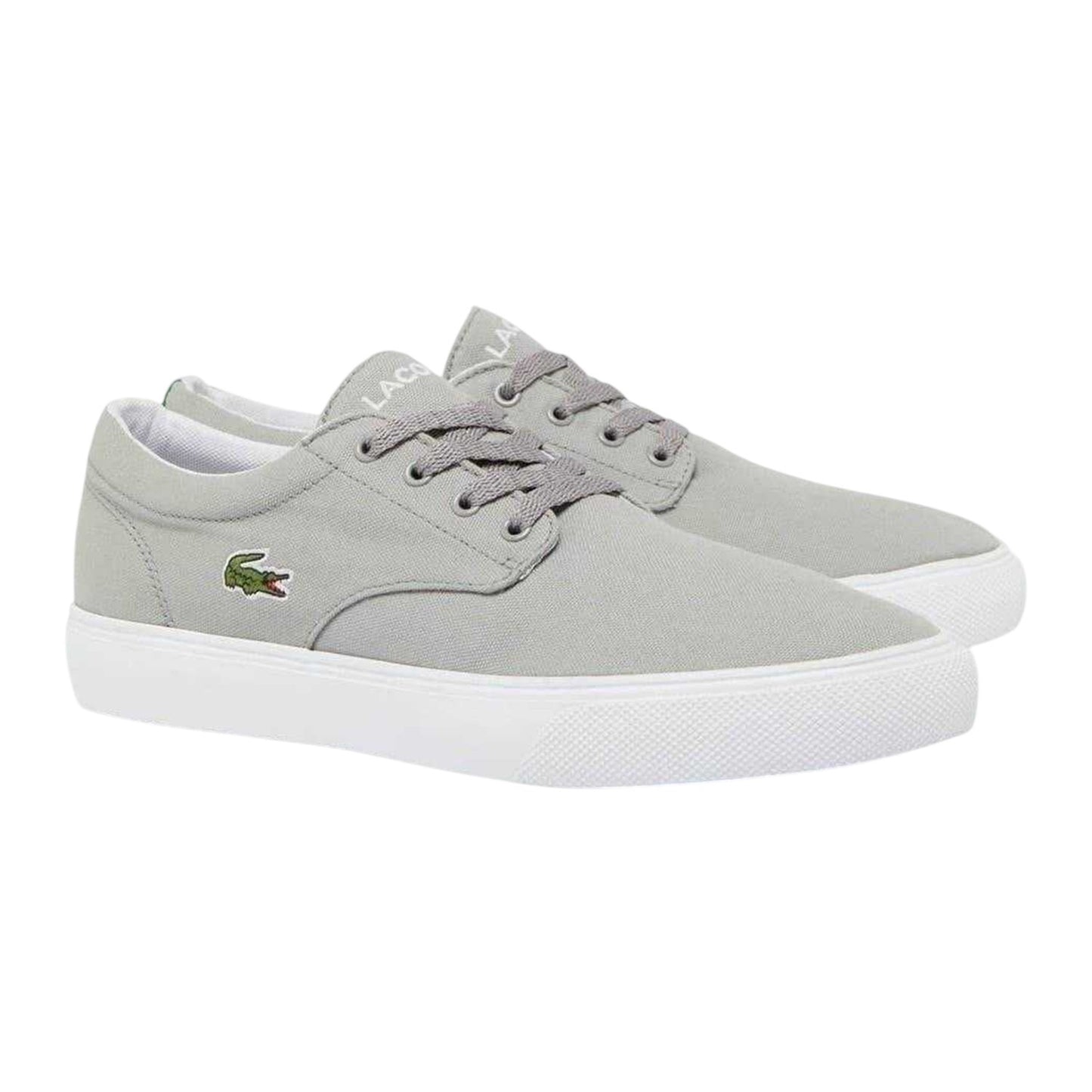 Light - Lifestyle - Lacoste Mens Canvas Grip Flat Trainers