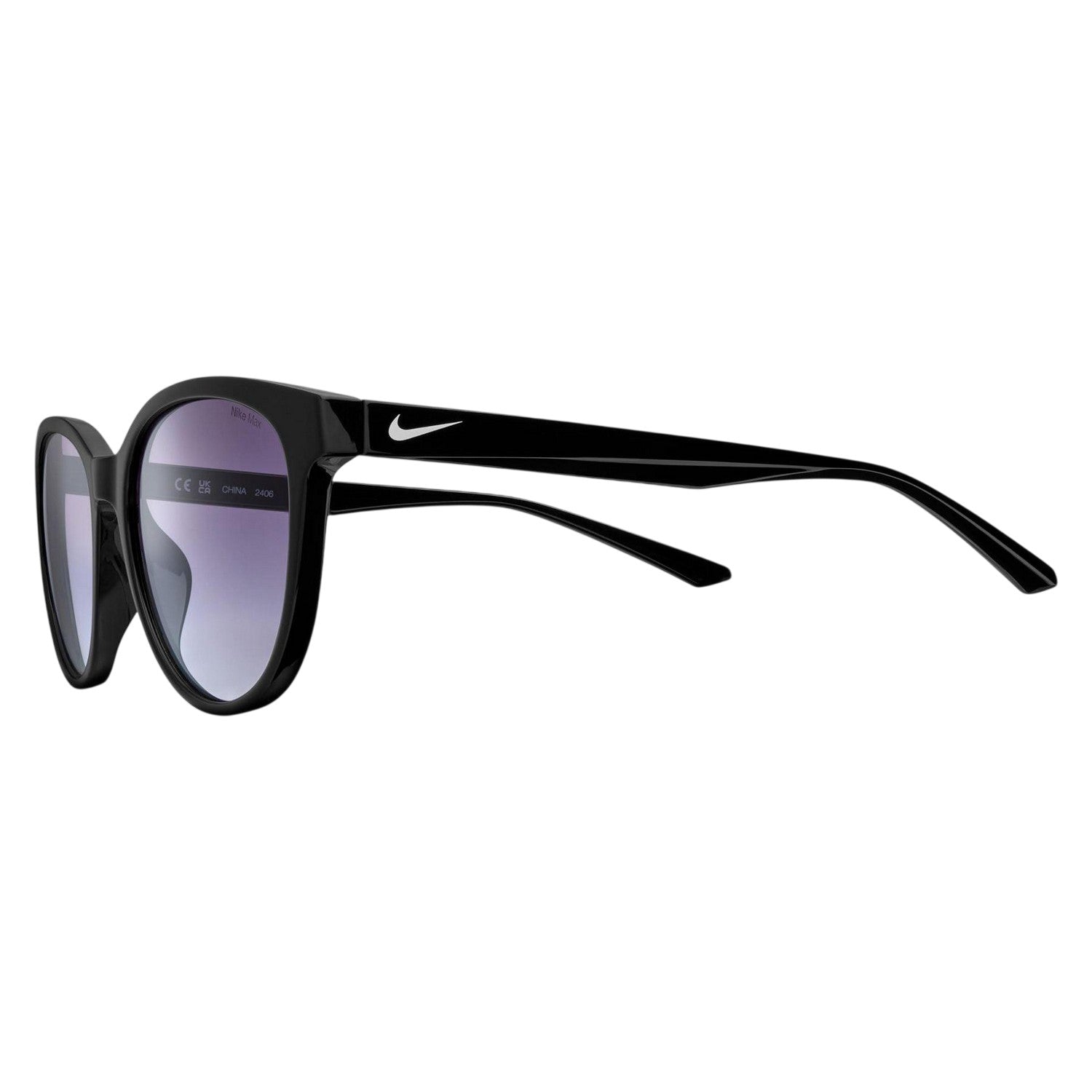 Black - Side - Nike Unisex Adult Vital Trend Sunglasses