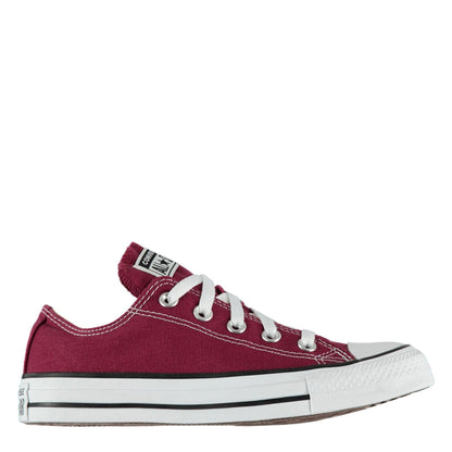Maroon - Front - Converse Unisex Adult Taylor All Star Classic Trainers