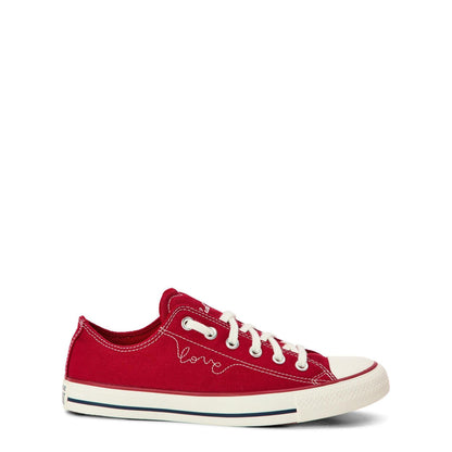 Red - Front - Converse Unisex Adult Taylor All Star Classic Trainers