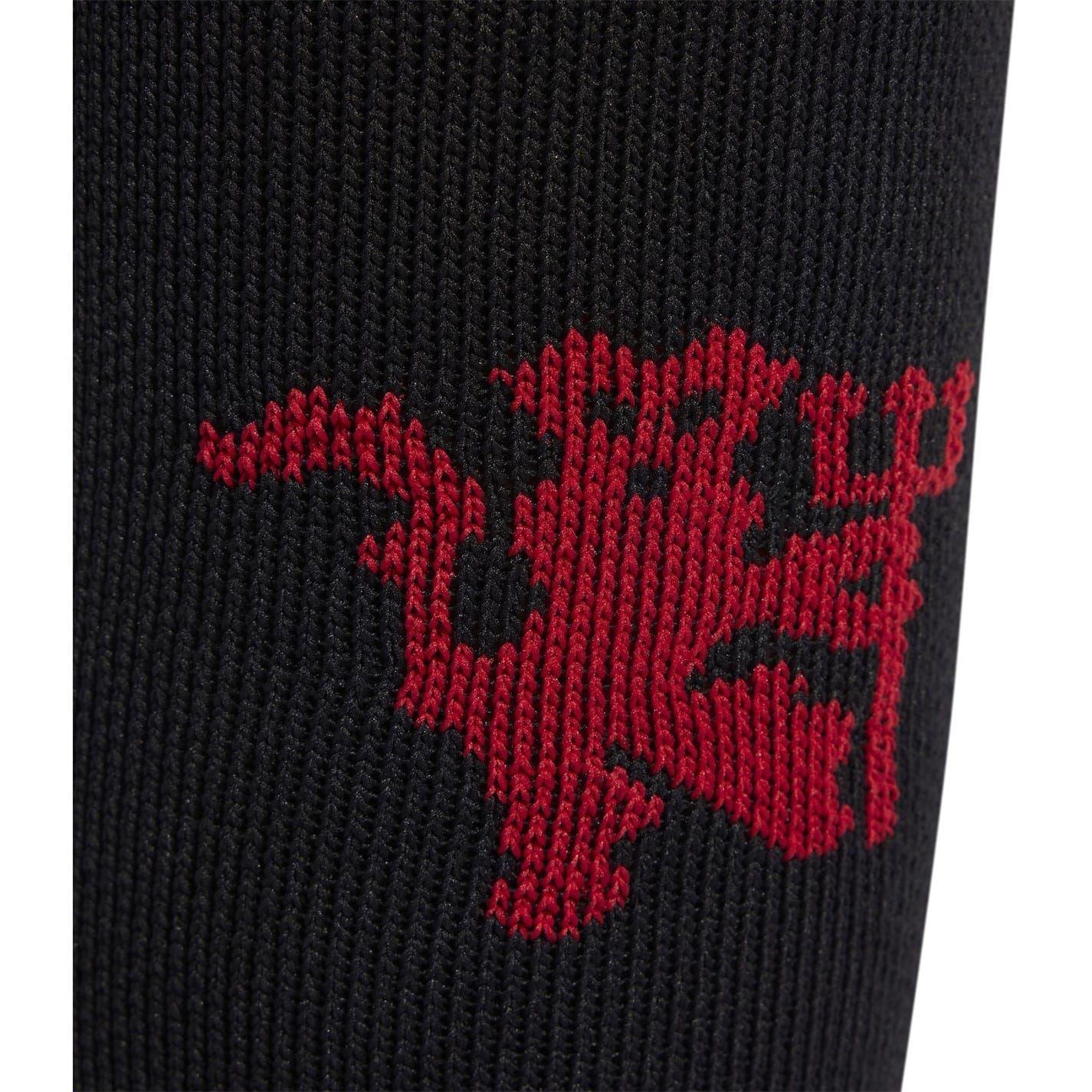 Black - Side - Adidas Womens-Ladies 2024-2025 Manchester United FC Football Socks