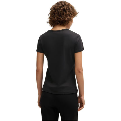 Black - Back - Boss Womens-Ladies Eventsa Logo T-Shirt