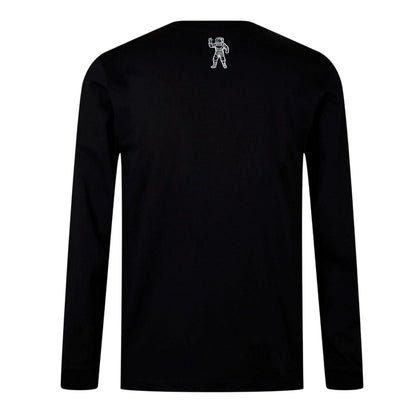 Black - Back - Billionaire Boys Club Mens Arch Cotton Long-Sleeved T-Shirt