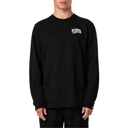 Black - Side - Billionaire Boys Club Mens Arch Cotton Long-Sleeved T-Shirt