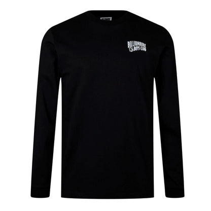 Black - Front - Billionaire Boys Club Mens Arch Cotton Long-Sleeved T-Shirt