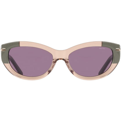 Sand-Green - Front - Nike Womens-Ladies Crescent Fawn Cat Eye Sunglasses