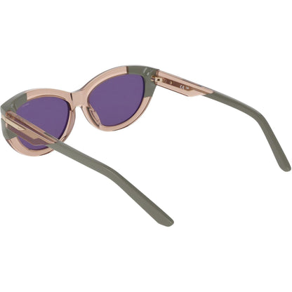 Sand-Green - Back - Nike Womens-Ladies Crescent Fawn Cat Eye Sunglasses