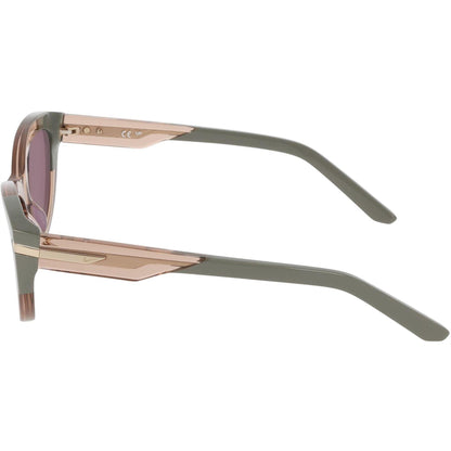 Sand-Green - Side - Nike Womens-Ladies Crescent Fawn Cat Eye Sunglasses