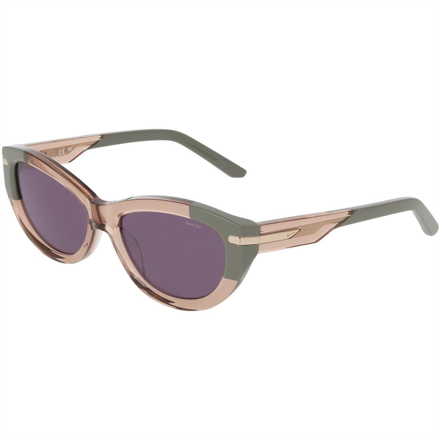 Sand-Green - Lifestyle - Nike Womens-Ladies Crescent Fawn Cat Eye Sunglasses