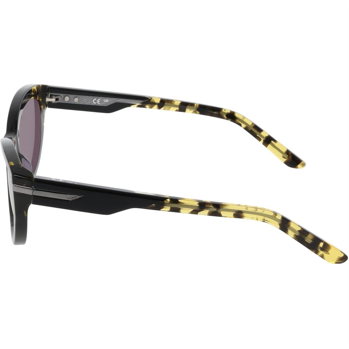 Black-Grey - Side - Nike Womens-Ladies Crescent Fawn Cat Eye Sunglasses