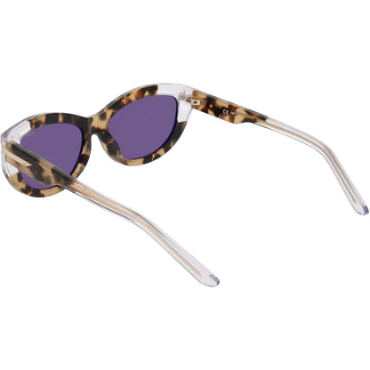 Khaki Green-Violet - Back - Nike Womens-Ladies Crescent Fawn Cat Eye Sunglasses