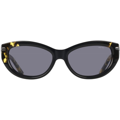 Black-Grey - Front - Nike Womens-Ladies Crescent Fawn Cat Eye Sunglasses