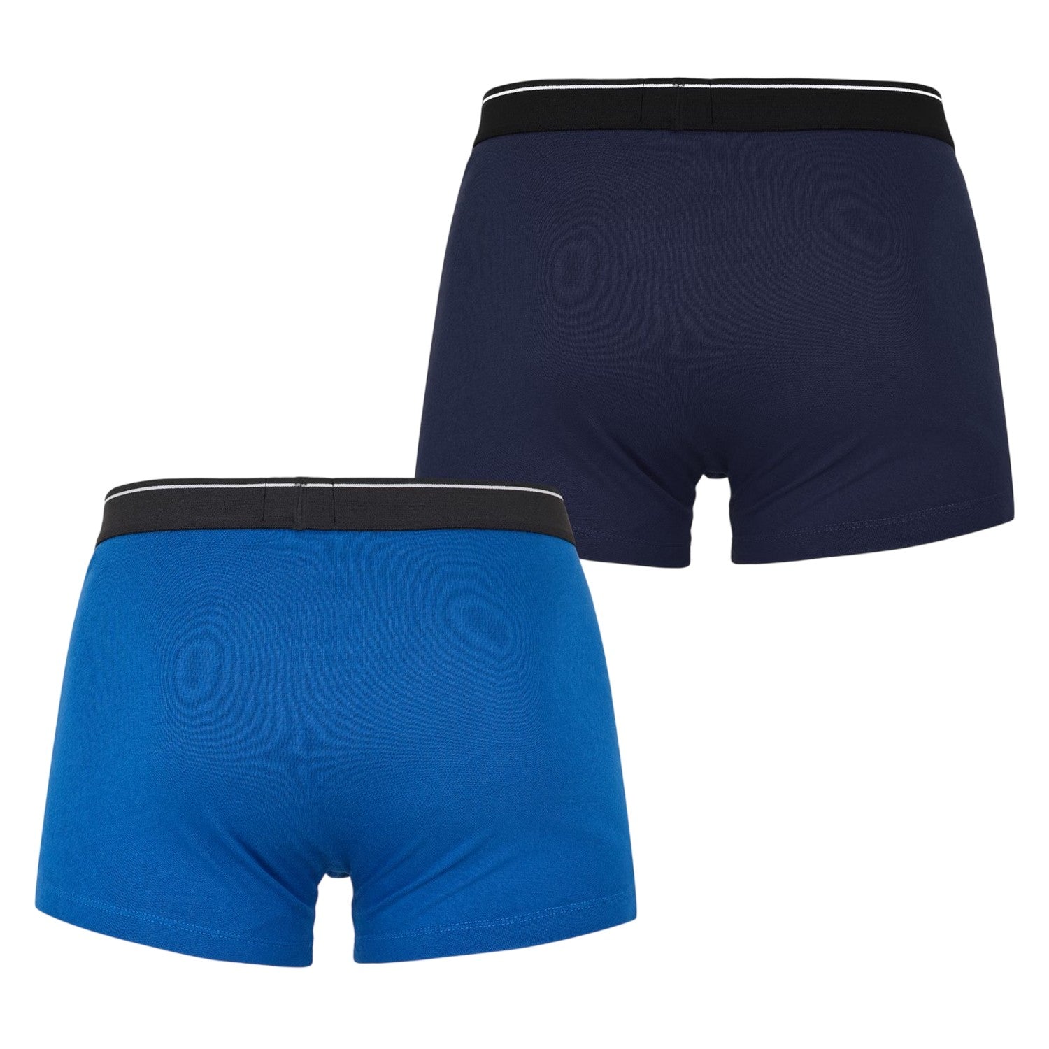 Navy Blue - Back - Boss Mens Logo Boxer Shorts (Pack of 2)