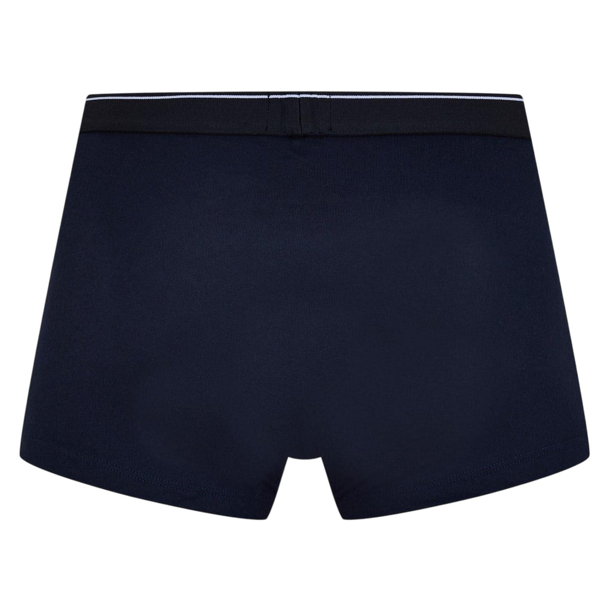 Navy Blue-Blue - Side - Boss Mens Logo Boxer Shorts (Pack of 2)