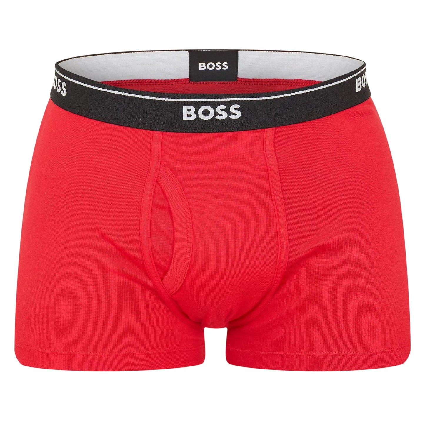 Red - Front - Boss Mens Logo Boxer Shorts (Pack of 2)