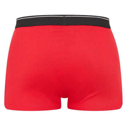 Black-Red - Back - Boss Mens Logo Boxer Shorts (Pack of 2)