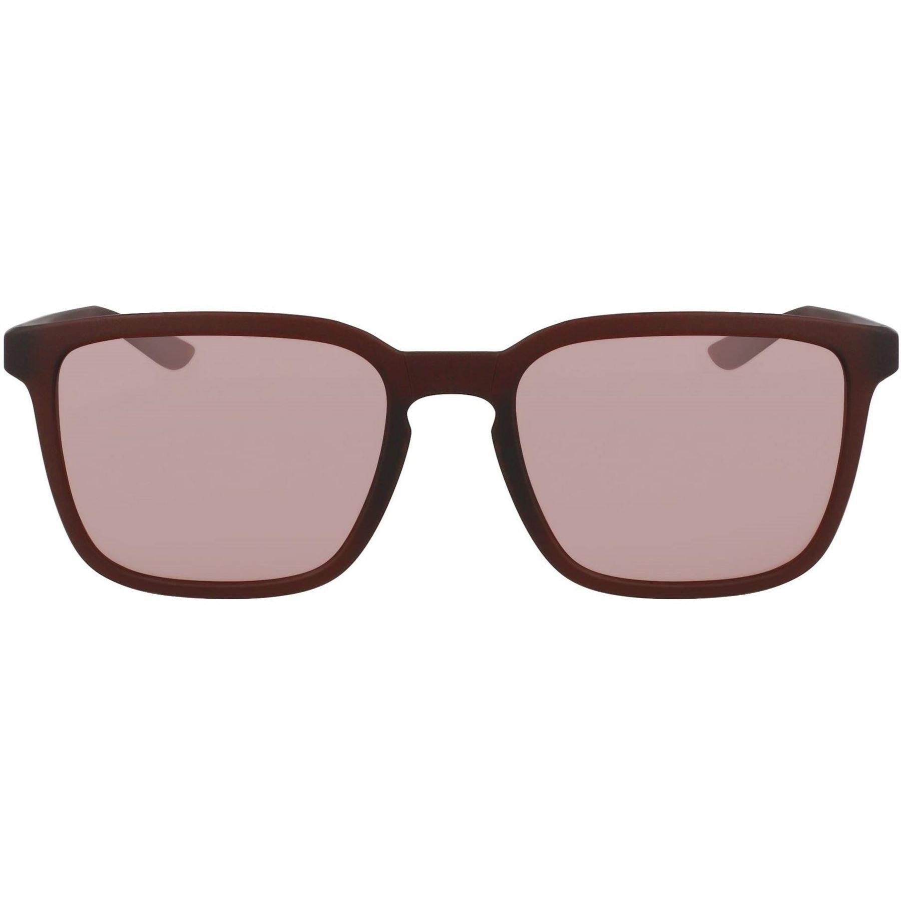 Burnt Brown - Front - Nike Unisex Adult Circuit Mi Square Frame Sunglasses