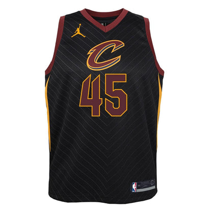 Black - Front - Nike Boys NBA Cleveland Cavaliers Polyester Basketball Jersey