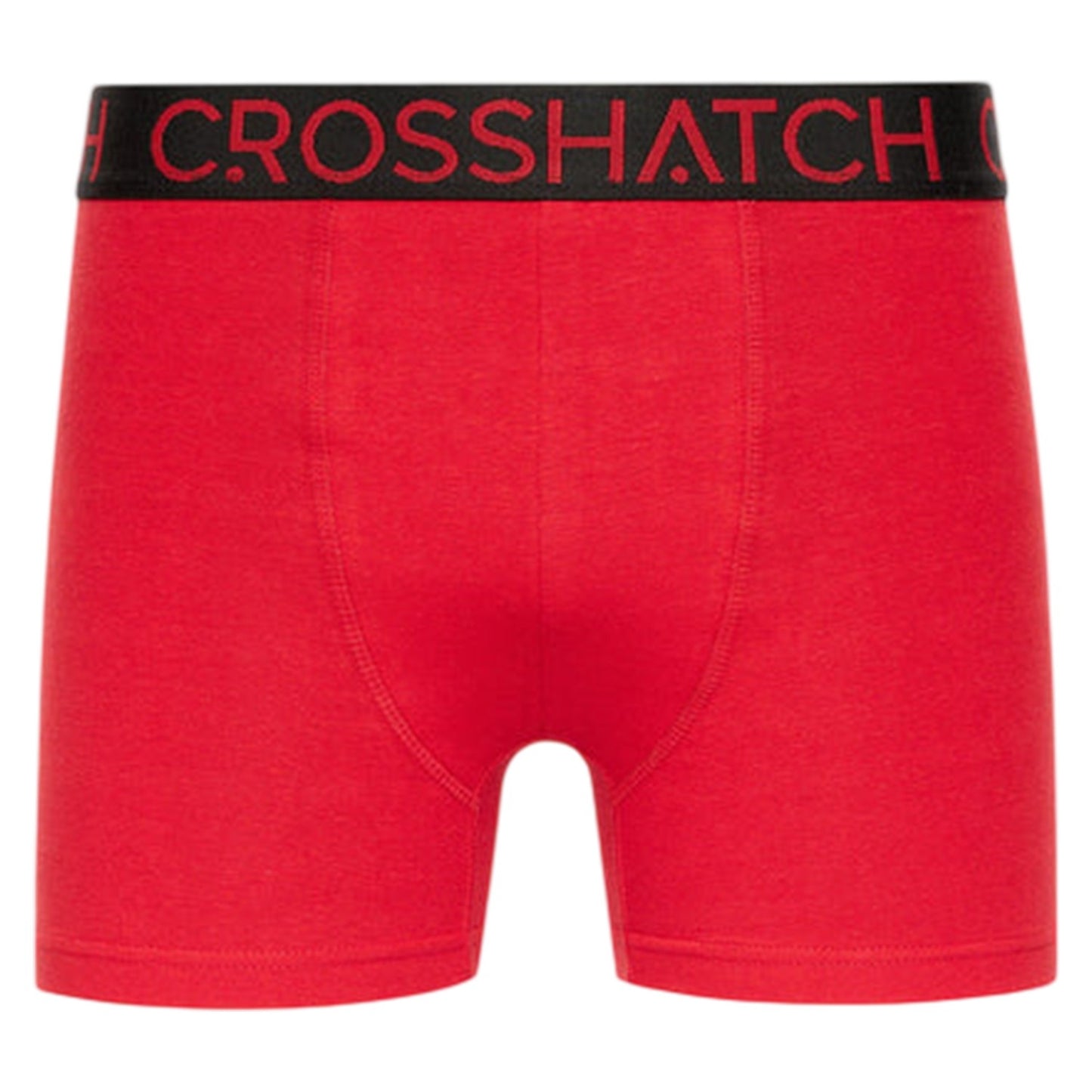 Multicoloured - Side - Crosshatch Mens Highlighter Cotton Blend Boxer Shorts (Pack of 12)
