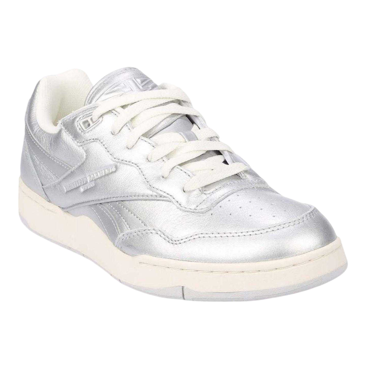 Silver - Lifestyle - Reebok Mens BB 4000 II Metallic Leather Trainers