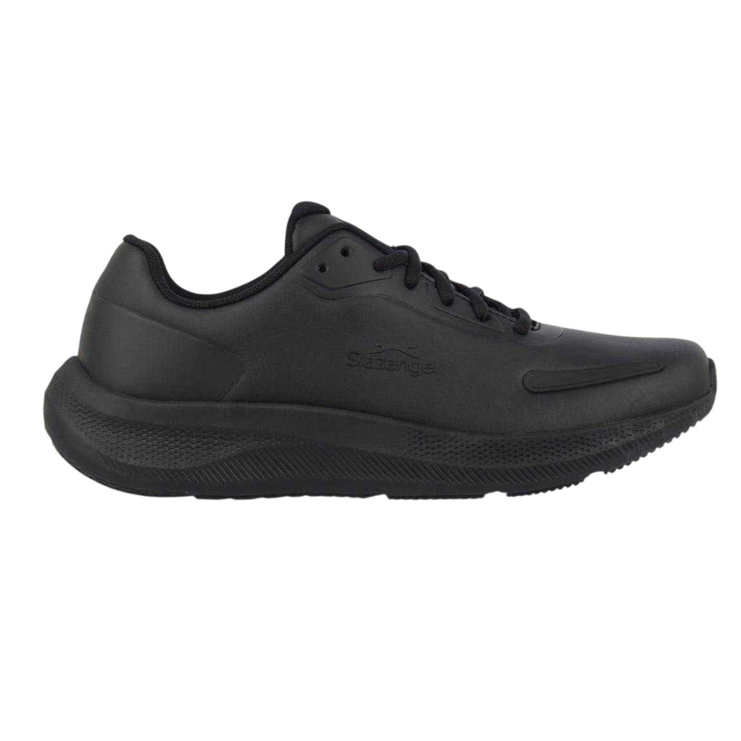 Black - Front - Slazenger Mens Assent Trainers
