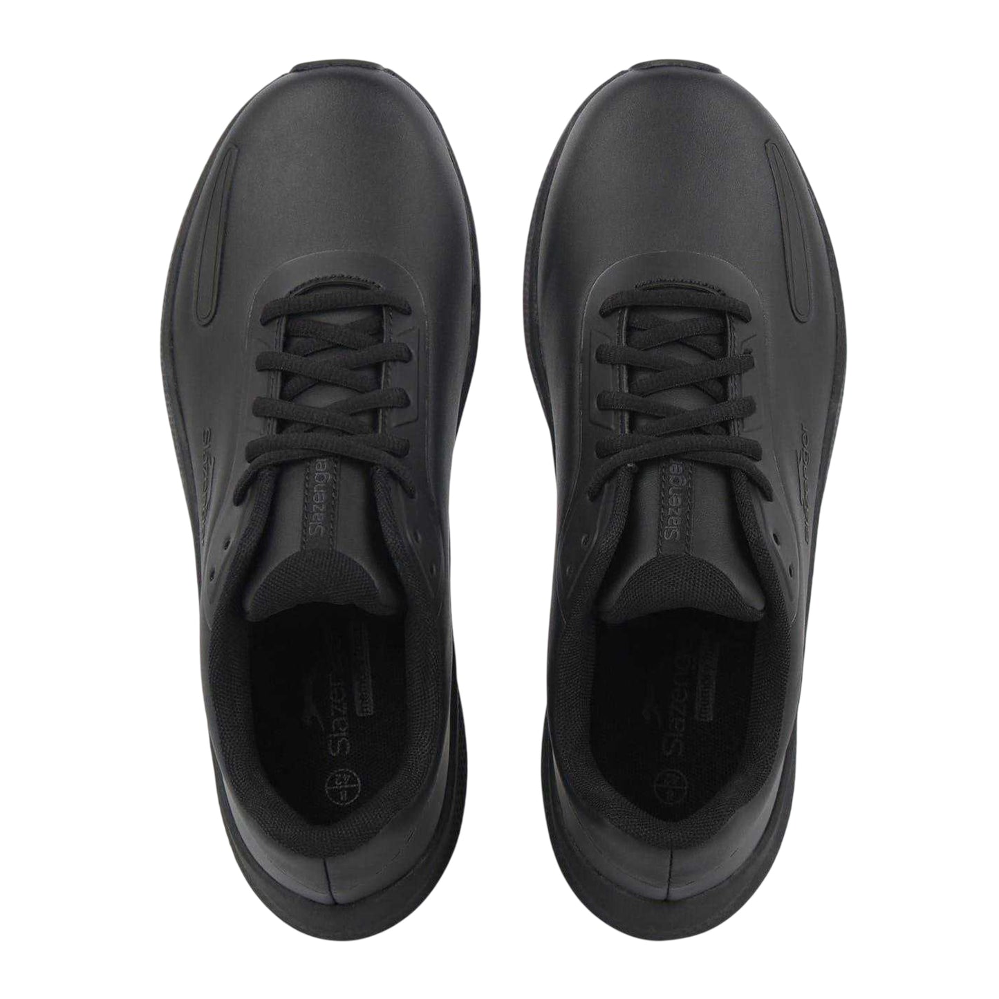 Black - Side - Slazenger Mens Assent Trainers