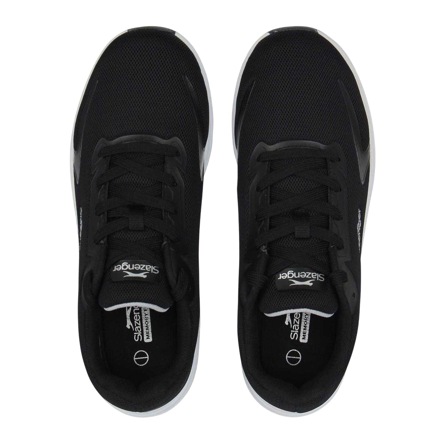 Black-White - Lifestyle - Slazenger Mens Assent Trainers