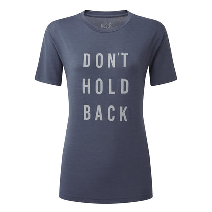 Mood Indigo - Front - dhb Womens-Ladies Dont Hold Back T-Shirt