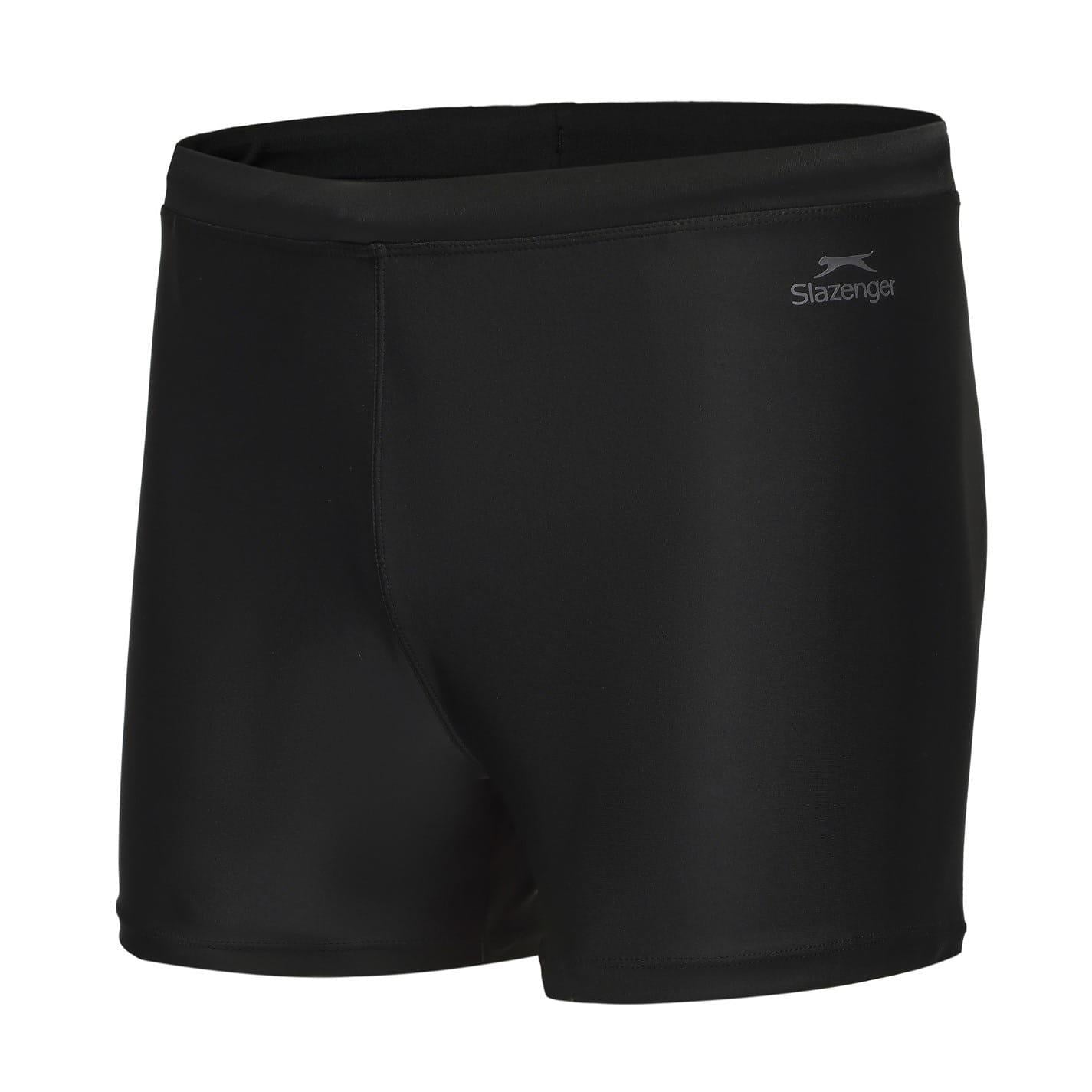 Black - Side - Slazenger Mens Xtra Life Lycra Swimwear