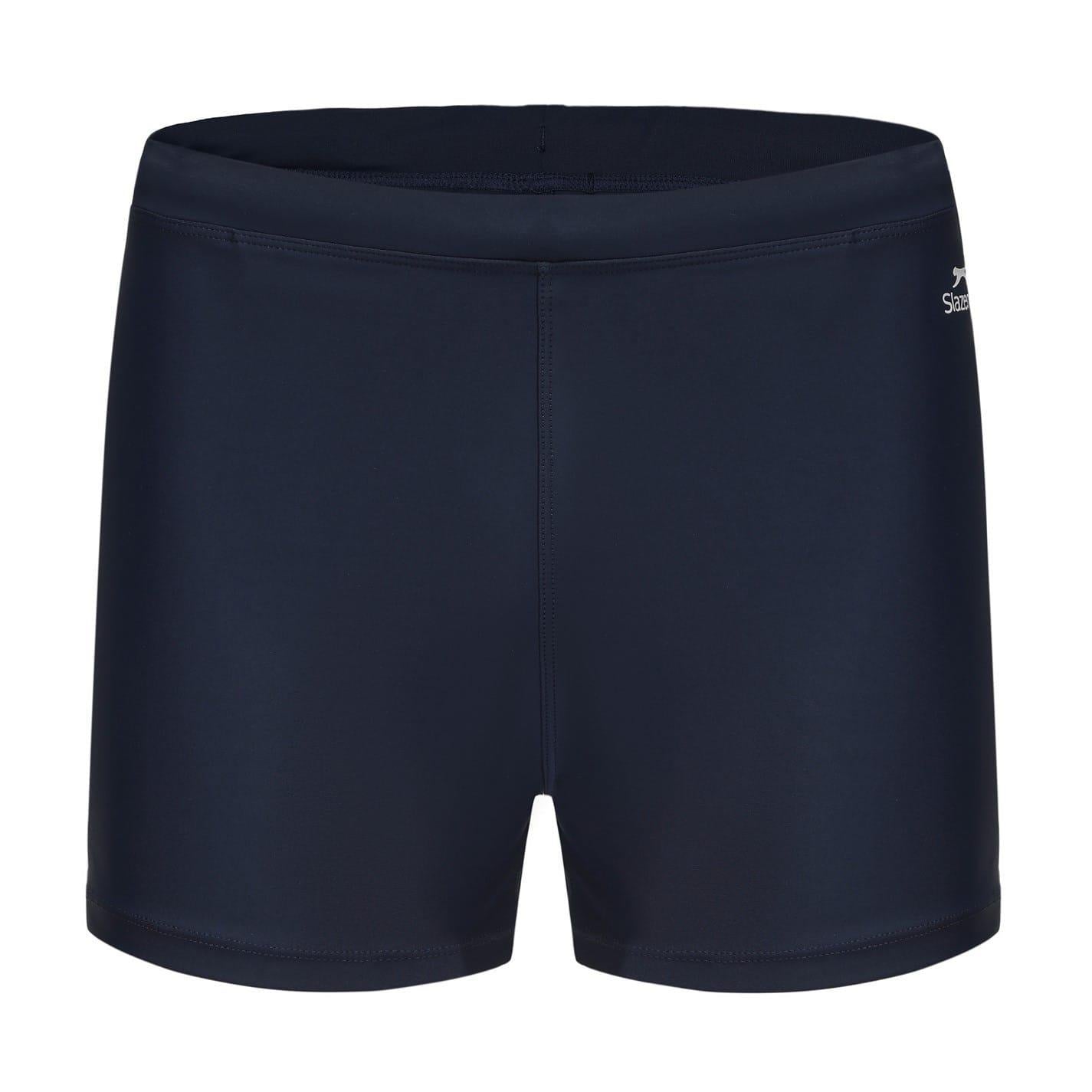 Navy - Front - Slazenger Mens Xtra Life Lycra Swimwear
