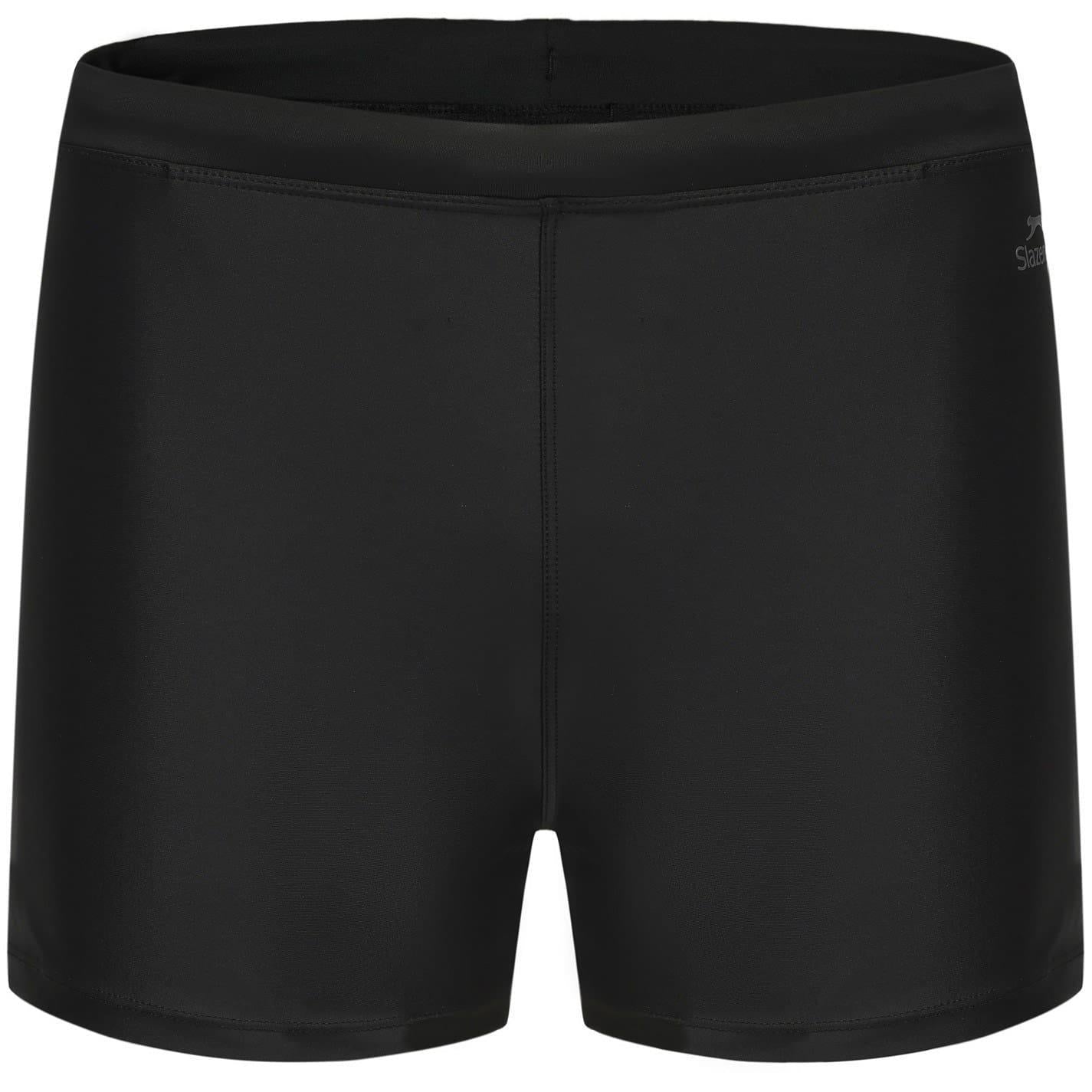 Black - Front - Slazenger Mens Xtra Life Lycra Swimwear