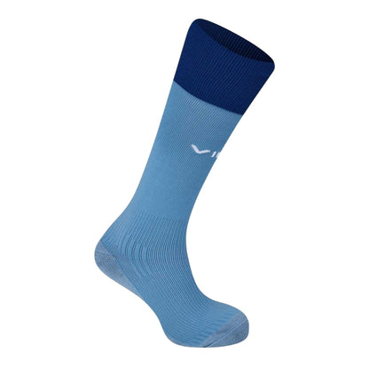 Blue Shadow - Front - Castore Unisex Adult Aston Villa FC Crew Socks